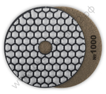 ЗУБР АГШК 100 мм, №1000, сухое шлифование, Алмазный гибкий шлифовальный круг (29868-1000)