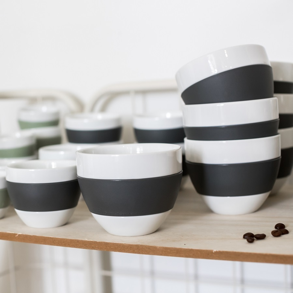 Чашка для латте aroma, 300 мл, темно-серая