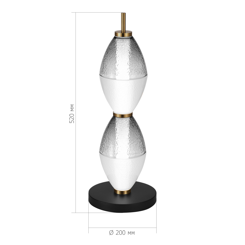 Светильник настольный ICE LED 16W 3000K