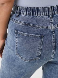 Джинсы на молнии