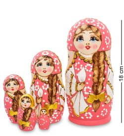 Народные промыслы МР-18/19-B Матрешка 5м «Дарья»