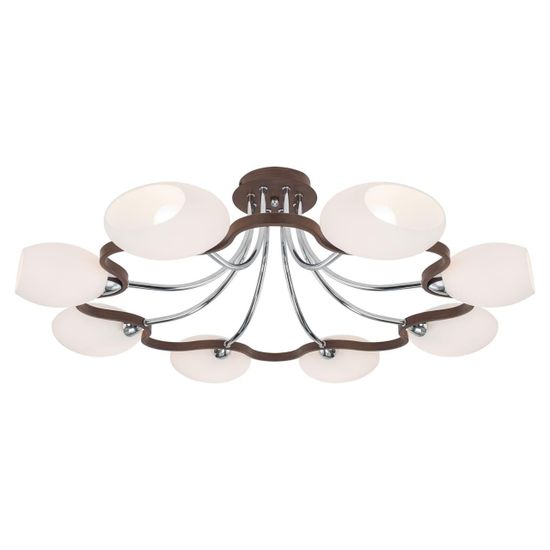 CL131181 Октава Хром+Венге Св-к Люстра