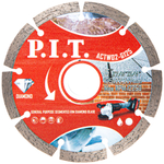 Диск алмазный отрезной (сегментированный) P.I.T. 125x22,2x1,4 мм(ACTW02-G125)
