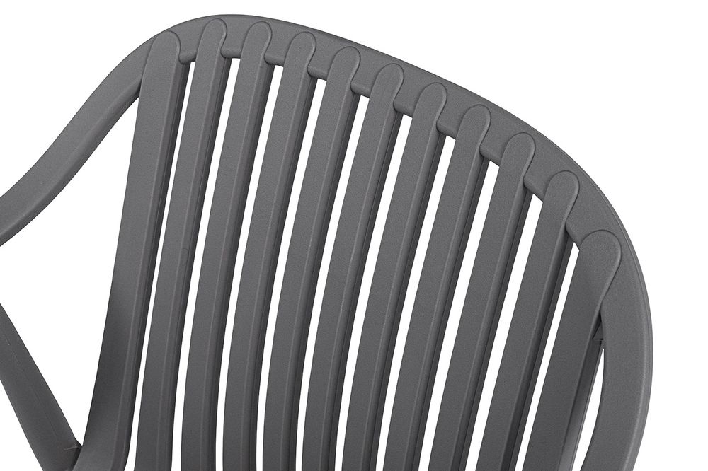 "Мохито" обеденная группа на 2 персоны, цвет темно-серый