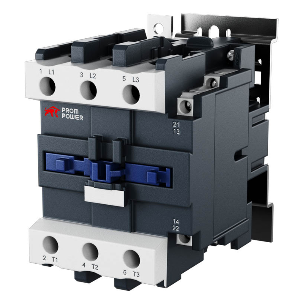 Контактор JLC1-D80-11 (AC220), 80A, 3 полюса, доп контакты 1НО+1НЗ, напряжение катушки 220VAC