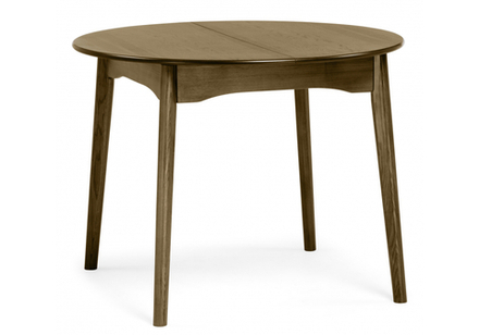 Стол деревянный Woodville Тера круглый 100х100х76 орех, ножки орех