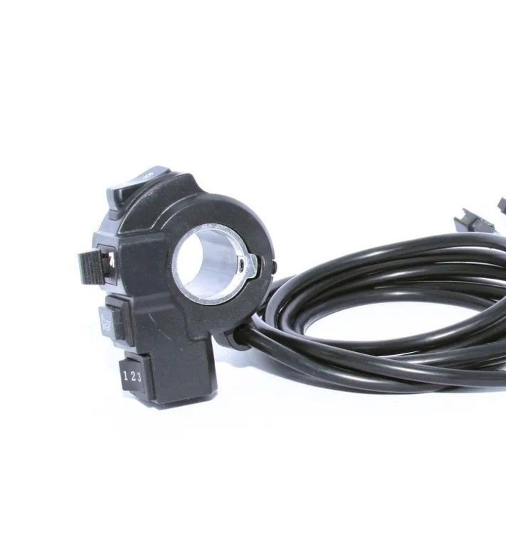 Блок управления, переключатели света поворотников (кабель 2м, разъем 6pin + 2pin )