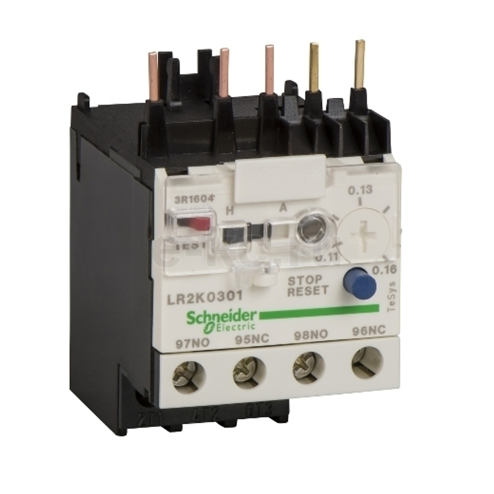 Тепловое реле перегрузки LR2K0306 0,8-1,2А