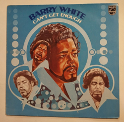 Винтажная виниловая пластинка LP Barry White Cant Get Enough (Germany 1974)
