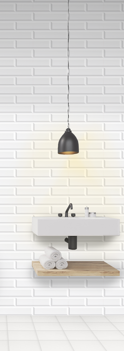 Панель ПВХ фотопечать White Slab 8253 2700х250мм