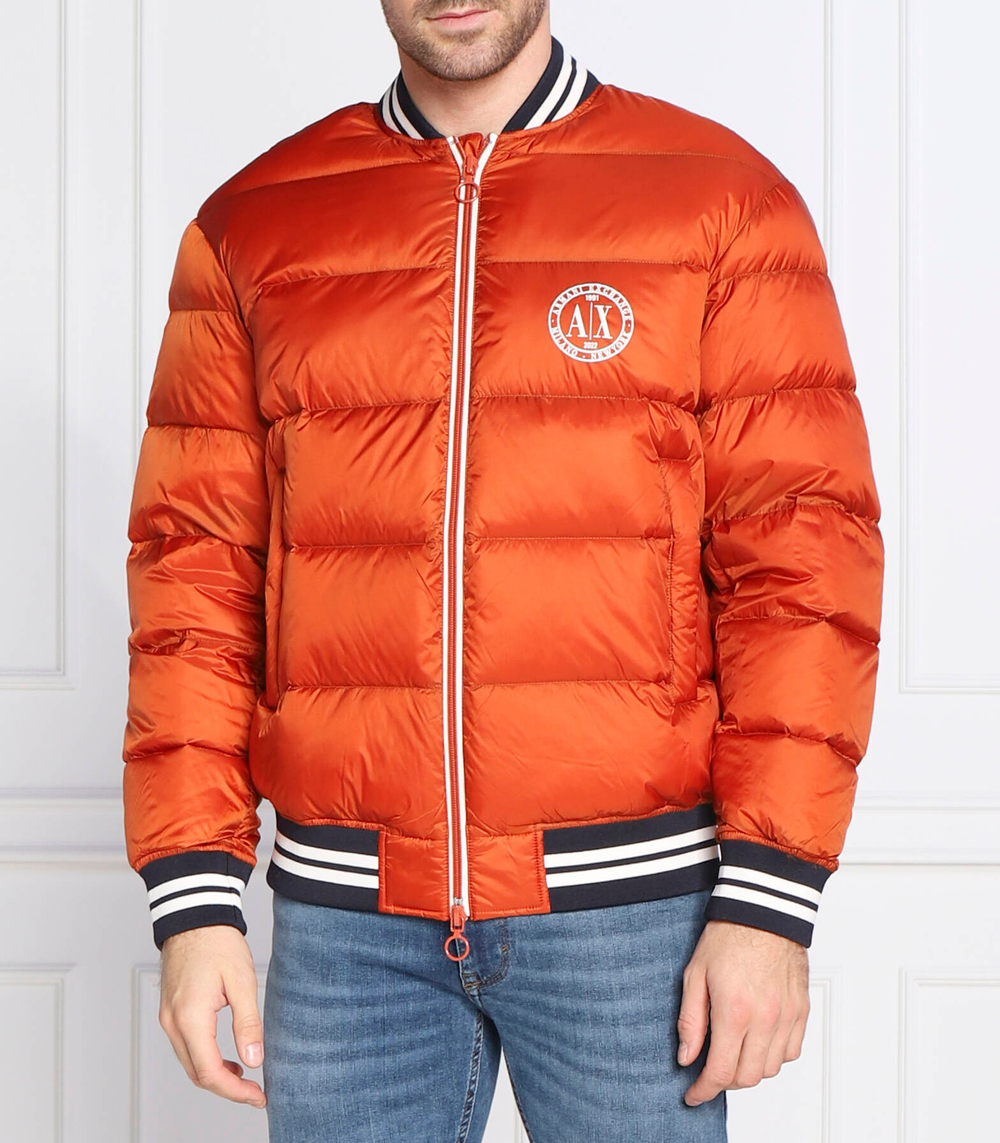 Пуховая куртка бомбер ZNWRZ Armani Exchange - оранжевый(6LZBL8 ZNWRZ)