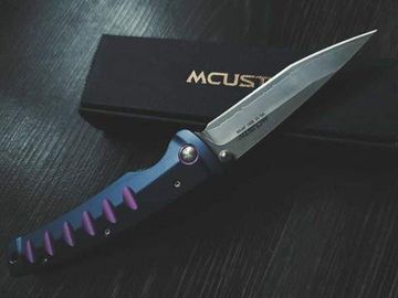 Нож складной Mcusta Katana Tanto Basic Folder VG-10 San Mai, Anodized Aluminu...