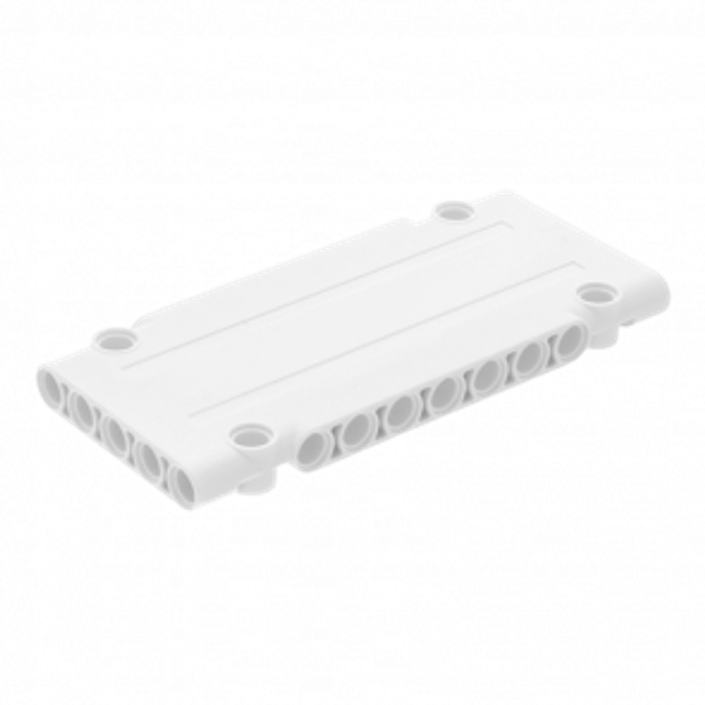 Lego 10шт Плоская панель размером 1х5х11 (белый) 64782-6004135