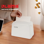 Диспенсер для салфеток LAIMA ORIGINAL (Система N4), БОЛЬШОЙ, настольный, белый, 605771