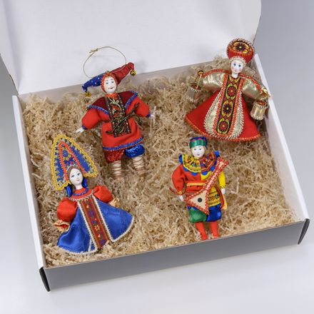 Набор ёлочных игрушек №1