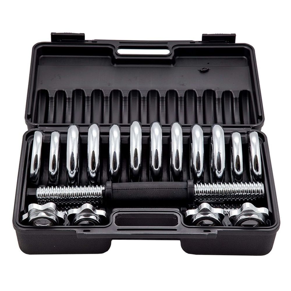 Набор гантелей 15 кг в кейсе