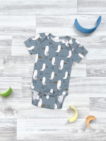 Боди Mjölk Чайки, с коротким рукавом, уценка