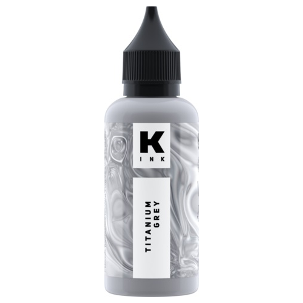 Титановый Серый КРАСКА Tattoo Ink , 50мл