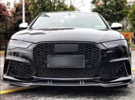 Карбоновая губа для AUDI RS6 A6 S6 2013 - 2018 Ауди обвес