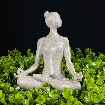 Lenardi 404-015 Статуэтка "Йога леди" 17,5см в под.уп.(х6)Полистоун