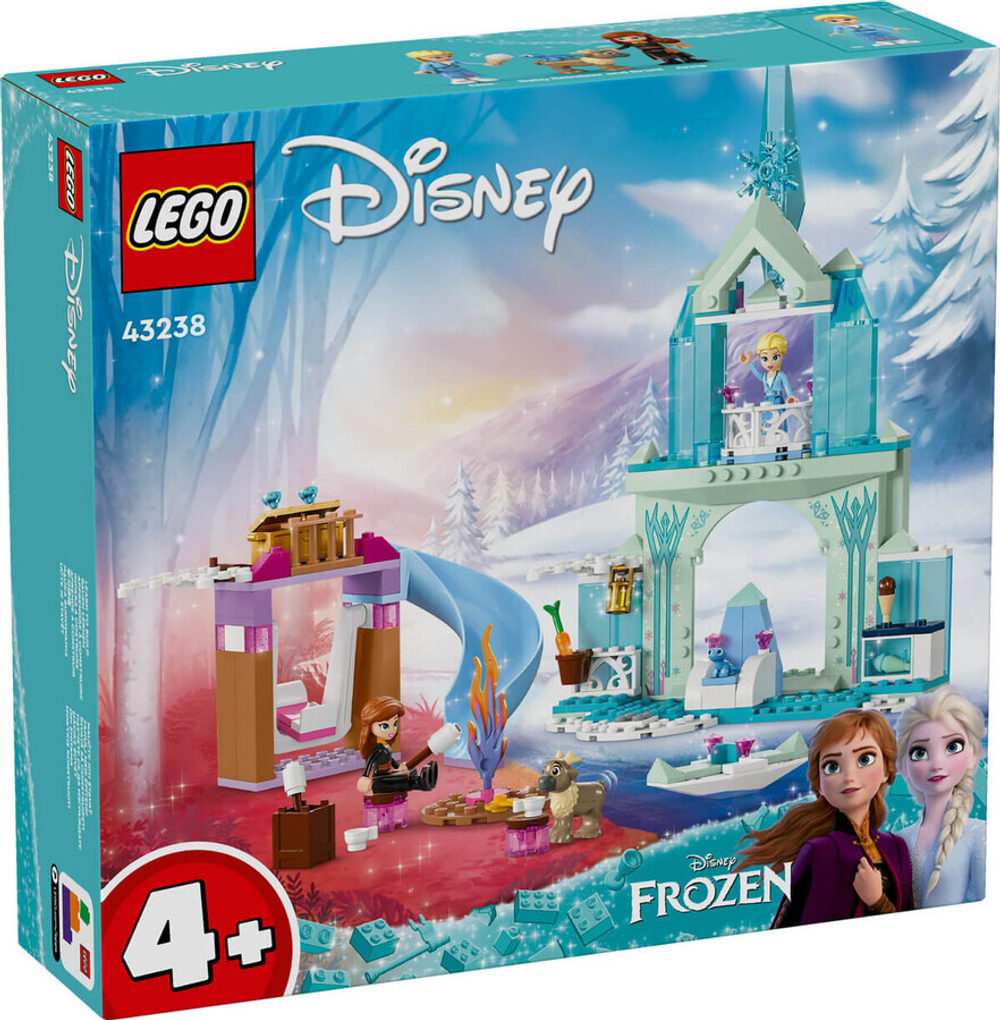 Конструктор LEGO Disney Princess 43238 Замороженный замок Эльзы