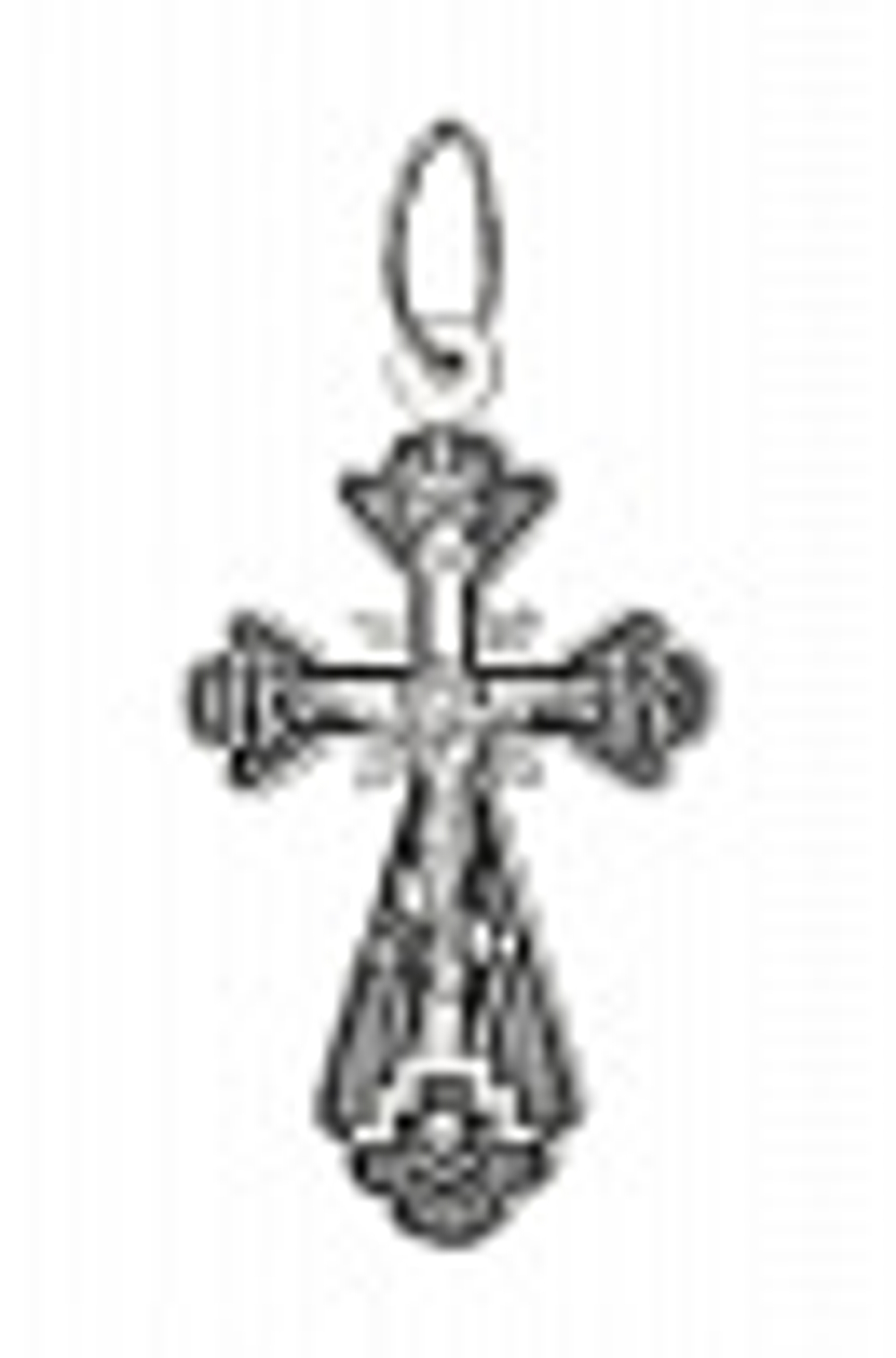 Крест из серебра 925 пробы