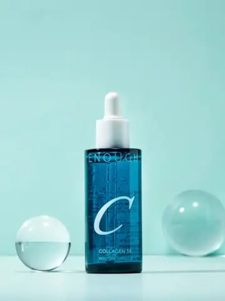 ENOUGH - СЫВОРОТКА ДЛЯ ЛИЦА УВЛАЖНЯЮЩАЯ С КОЛЛАГЕНОМ COLLAGEN 3X MOISTURE AMPOULE, 50 МЛ