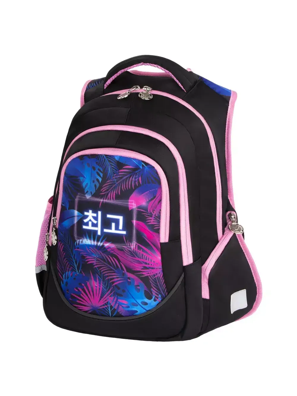 Рюкзак BRAUBERG SPECIAL, "Neon leaves", 44x30x13 см, 229980