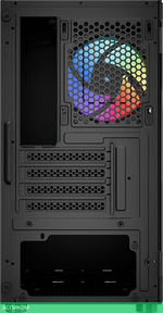 Корпус Aerocool CS-111 без БП Black (CS-111-G-BK-V1)
