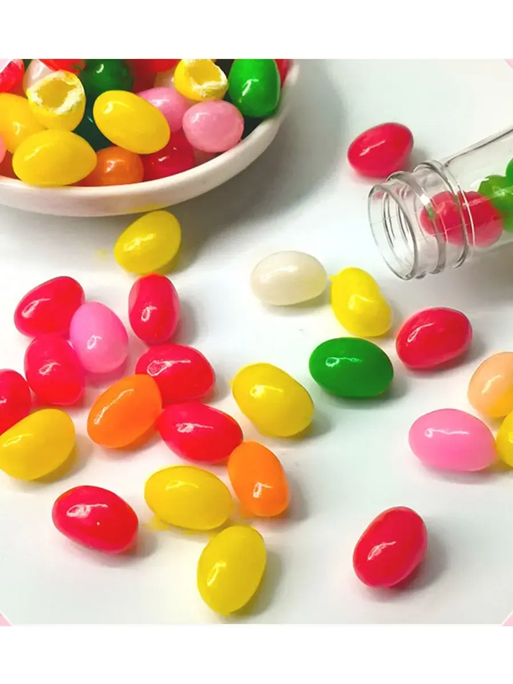 Драже желейные бобы фруктовые в бутылочках 140 г * 3 шт