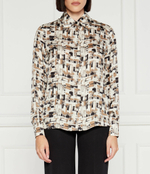 Рубашка Liu Jo - коричневый(WF4418 T2735)