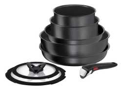 Набор посуды со съемной ручкой Tefal Ingenio Daily Chef 8 пр. 16/18/22/26/26 см L7629242 + протекторы