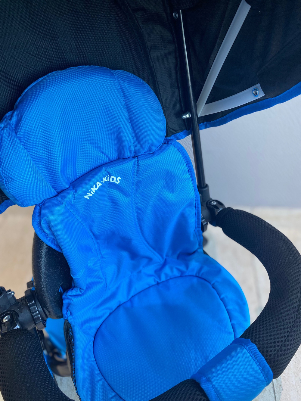 Велосипед С МУЗЫКАЛЬНОЙ ПАНЕЛЬЮ 3-х колесный арт. ВДН4М/3 Голубой с черным