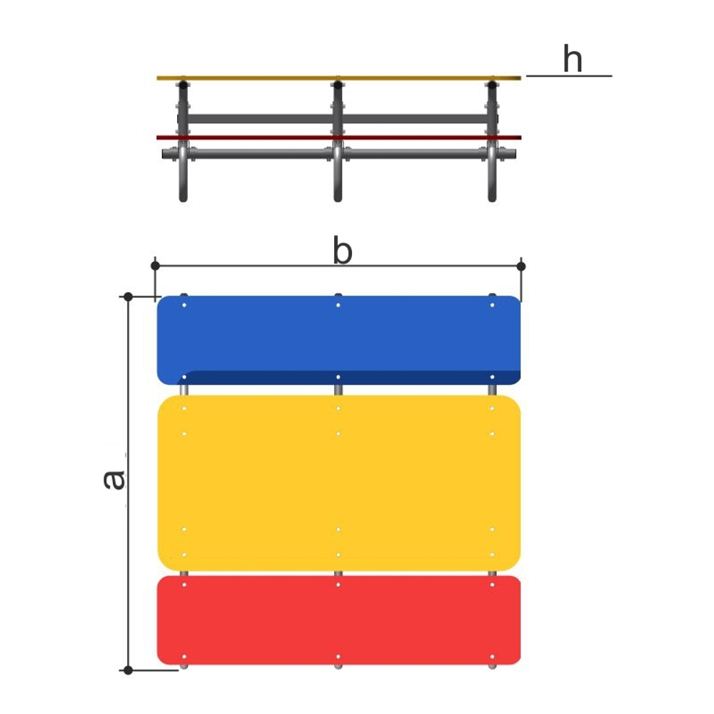 Столик со скамьями детский Romana 302.13.00