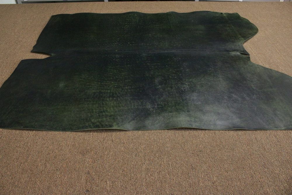 до 3 мм чепрак зелёный лофт буйвол