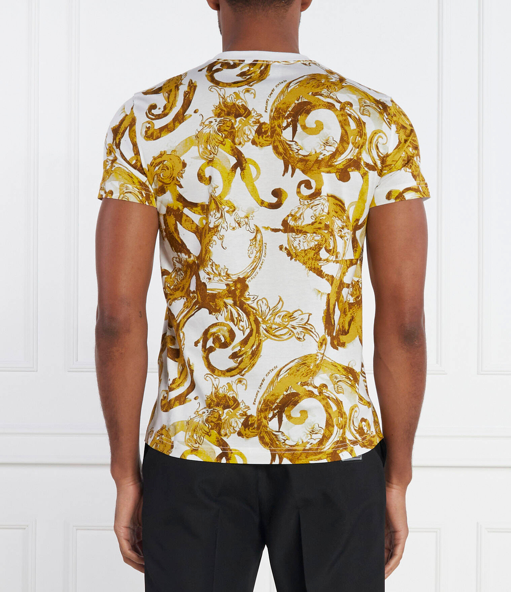 Футболка Versace Jeans Couture - белый(76GAH6S0JS287)