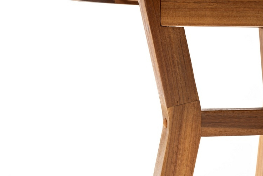 Стол садовый обеденный из акации MODENA круглый 116 см