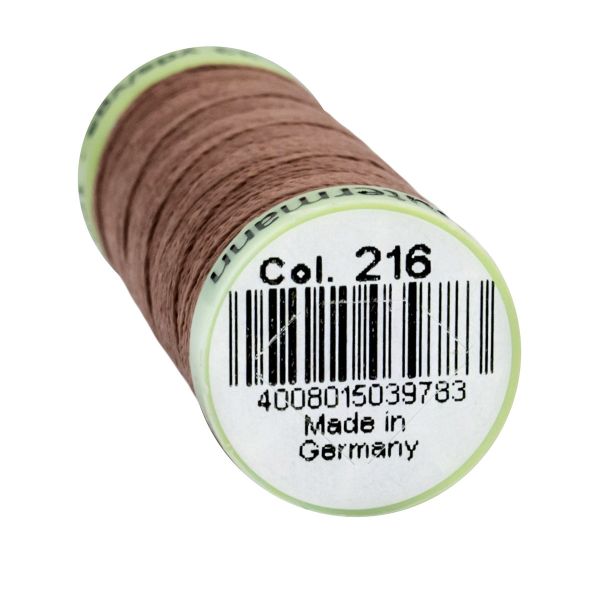 Нитки отделочные Gutermann Top Stitch 30 (30 метров), 5 кат. | 216 капучино