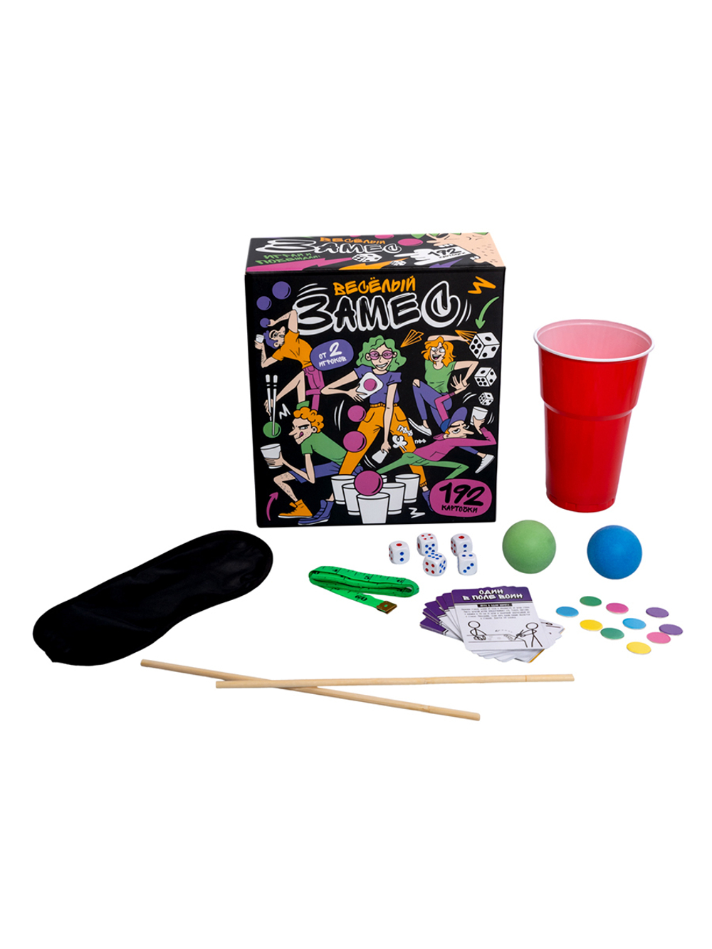 Настольная игра: "Весёлый замес"