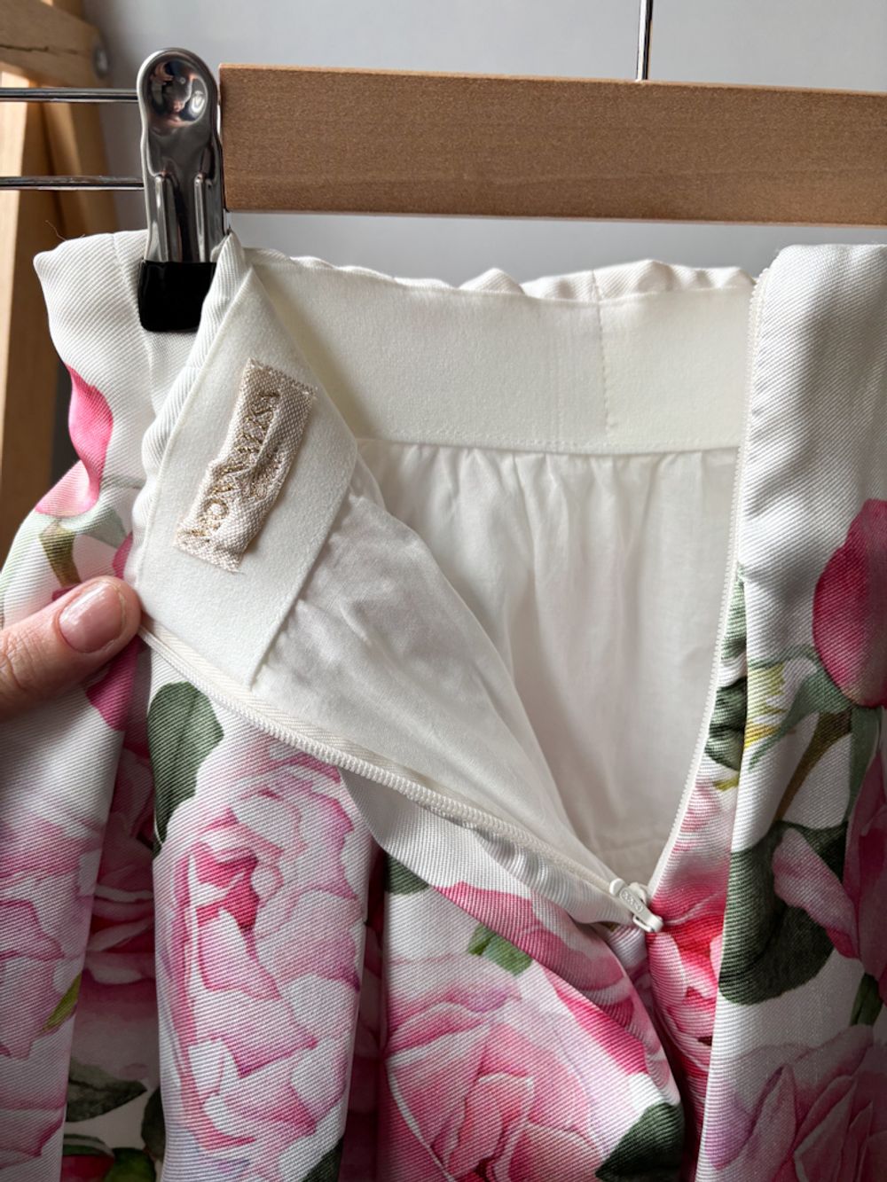 Атласная юбка в складку Monnalisa, 116