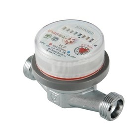 Водосчетчик универсальный без сгонов VALTEC 1/2* (110 мм)