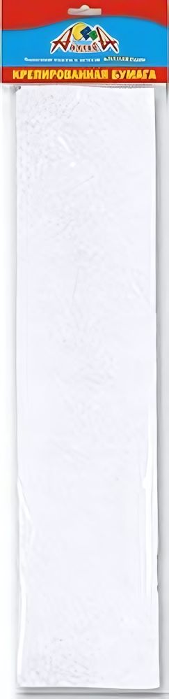 Бумага цв. крепир. "Белая" (Апплика) Бумага цв. крепир. "Белая" (Апплика)