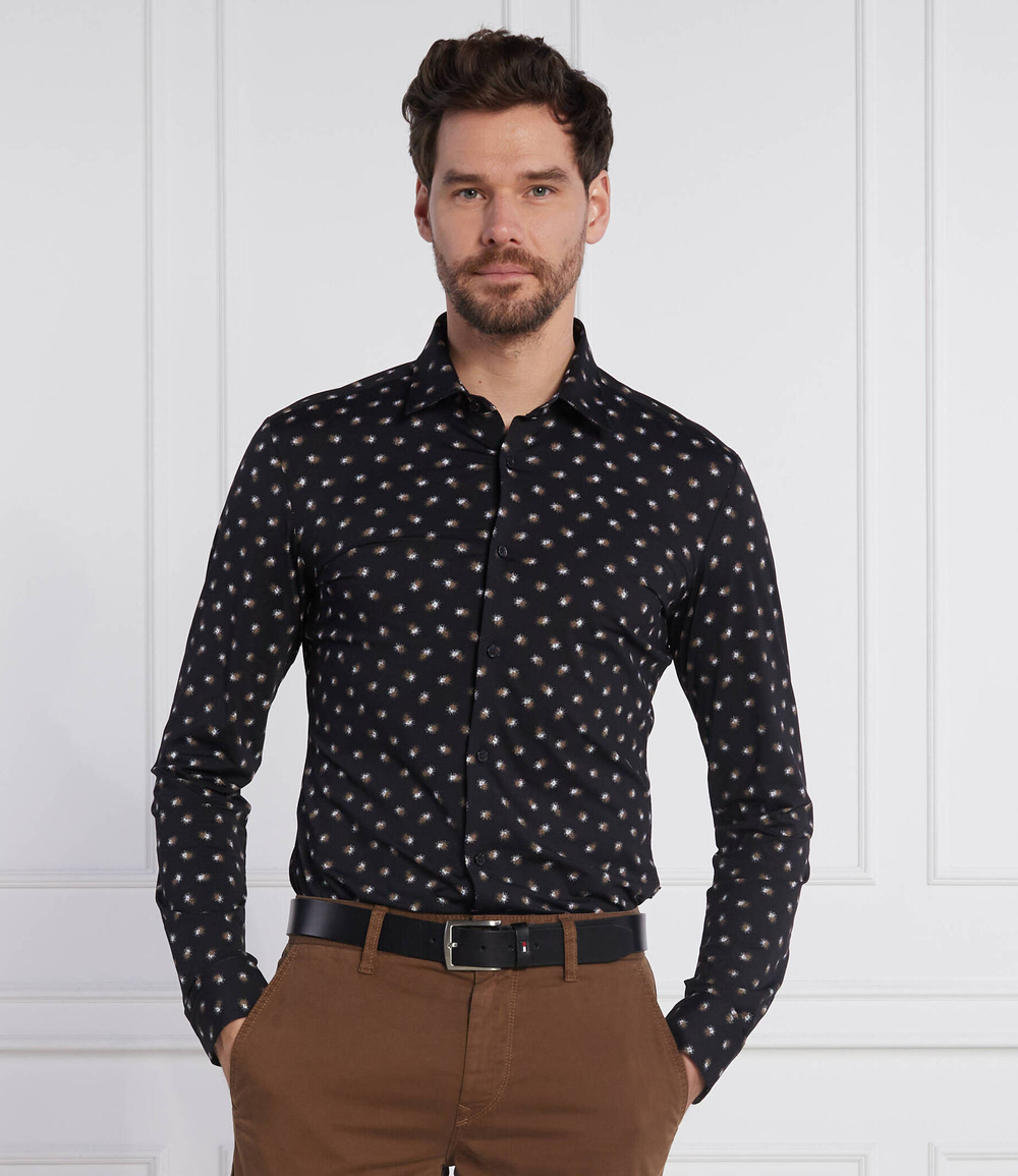 рубашка roan_f BOSS BLACK - черный(50483741)