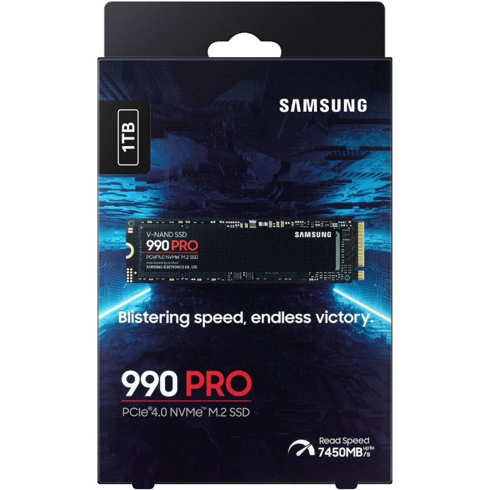 Твердотельный накопитель SSD 1Tb Samsung 980 M.2 (PCI-E NVMe) (R3500/W3000MB/s) 600TBW