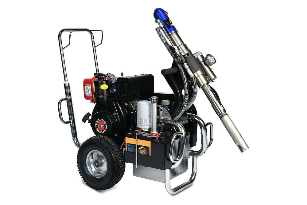 Окрасочный аппарат SCHTAER 12 л, с дизельным двигателем Jupiter 14D