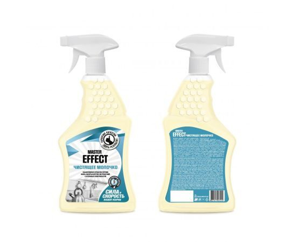 Средство для чистки плит ЧИСТЯЩЕЕ МОЛОЧКО распылитель 500мл MASTEREFFECT ЧС-239