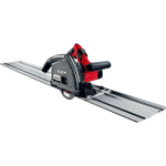 Циркулярная пила погружная с шиной 1.4 м дисковая ЗУБР, диск 165 мм, 90 -55 мм , 45 - 42мм, 1200 Вт,