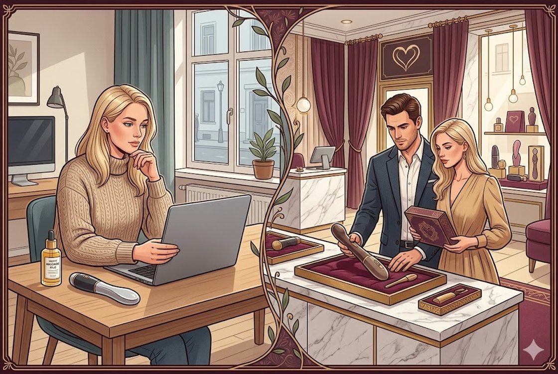 Онлайн не доганяет офлайн на рынке товаров для взрослых