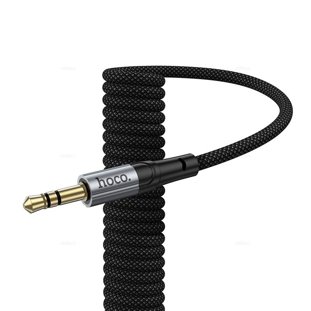Аудио кабель AUX для Type-C Hoco UPA33B (black)