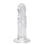 Adrien Lastic Gallant 16 см – прозрачный фаллоимитатор на присоске из TPE